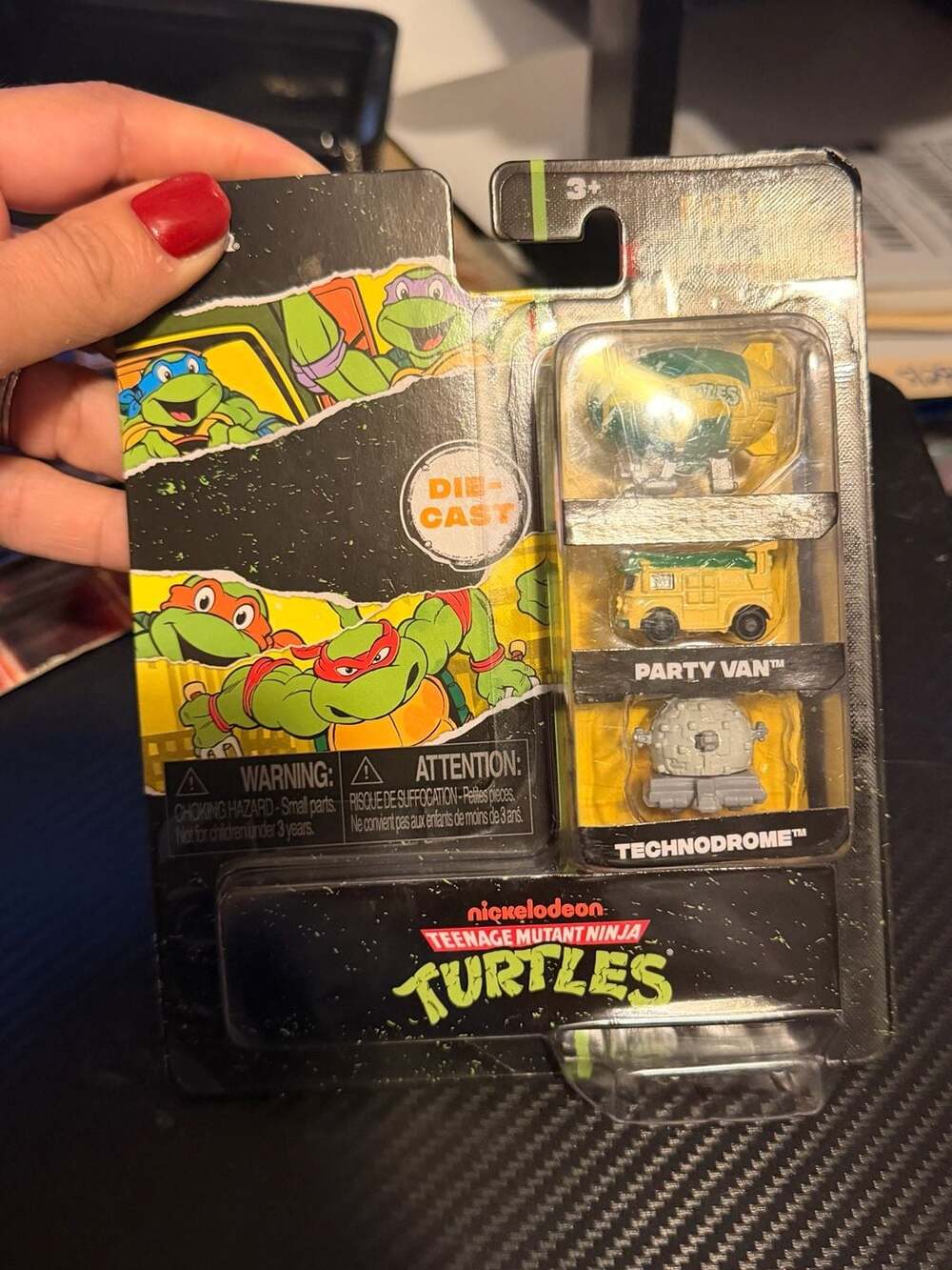 Jada Nano Hollywood Rides TMNT Blimp Party Wagon And Technodrome – ,